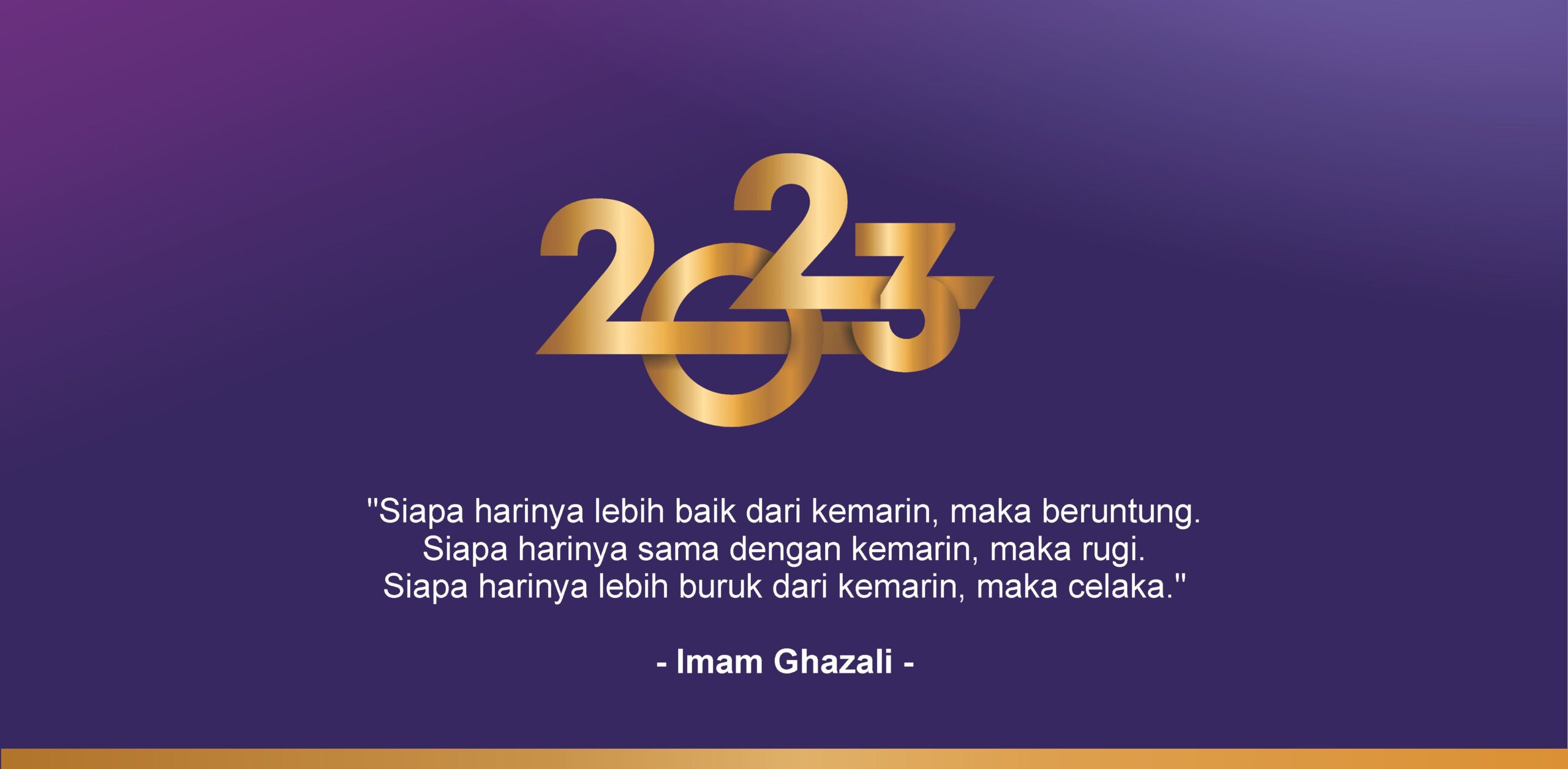 Tahun Baru 2023: Jadikan Sebagai Momen Untuk Muhasabah Diri