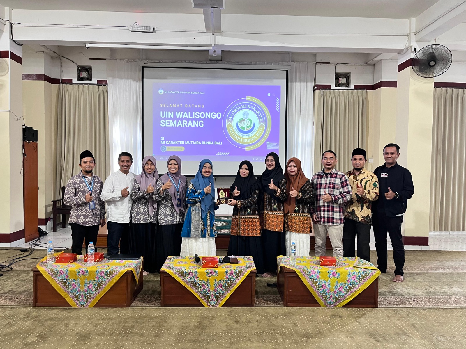 Sharing Session antara HMJ MPI UIN Walisongo Semarang dan Madrasah Karakter Mutiara Bunda Bali